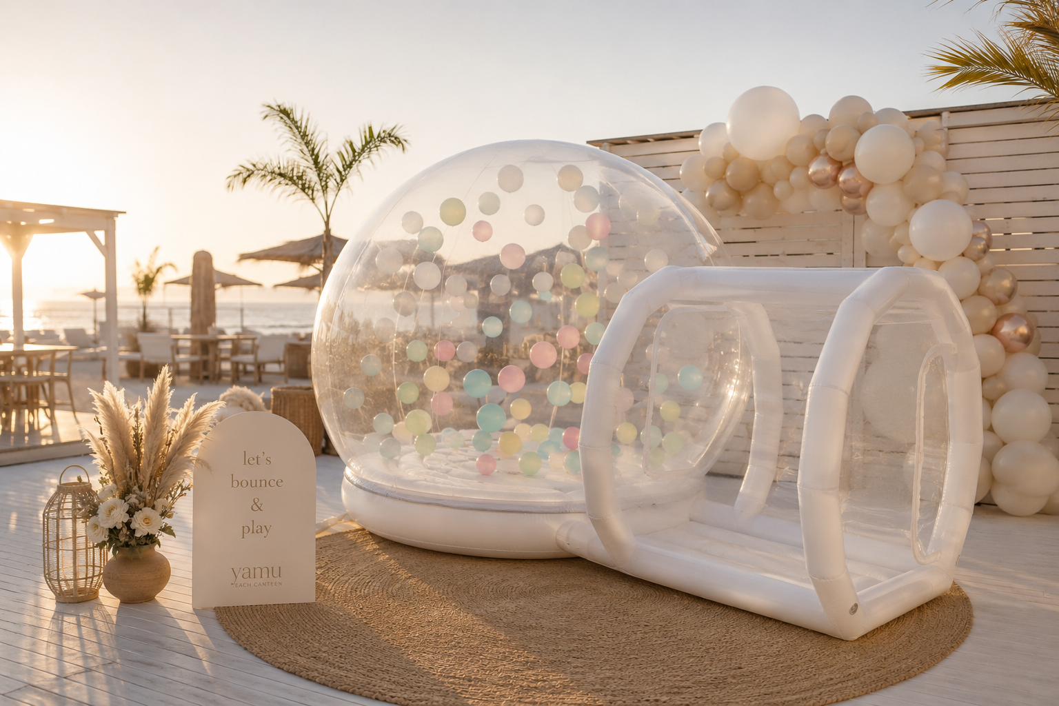 3 Metre Bubble Bouncy House